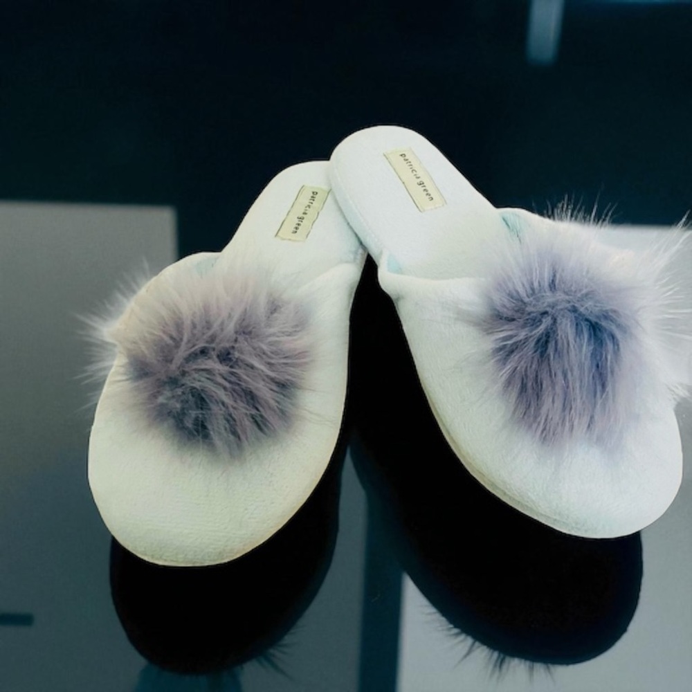 New! PATRICIA GREEN PRETTY POUF SLIPPER SIZE XL